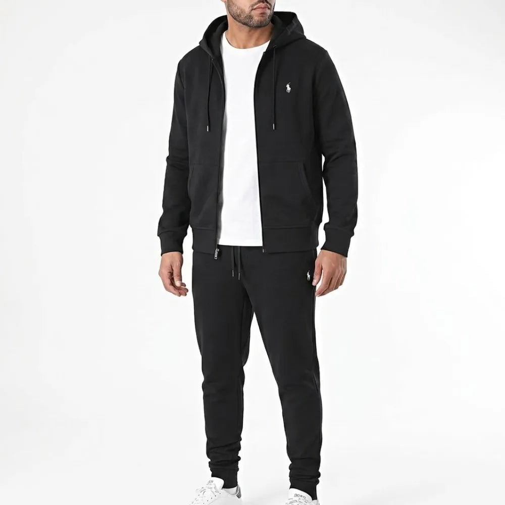 Conrad | Men's Fleece Full-Zip Hoodie & Jogger Tracksuit Set