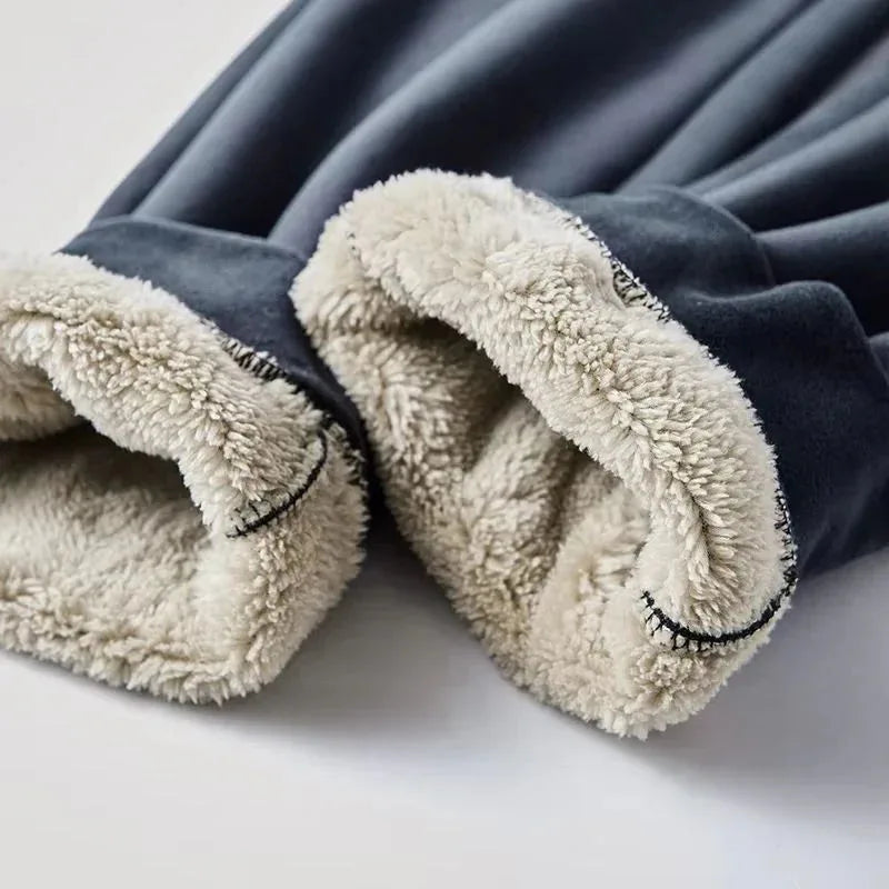 Albert | Men's Sherpa Fleece Hooded Tracksuit for Winter Warmth