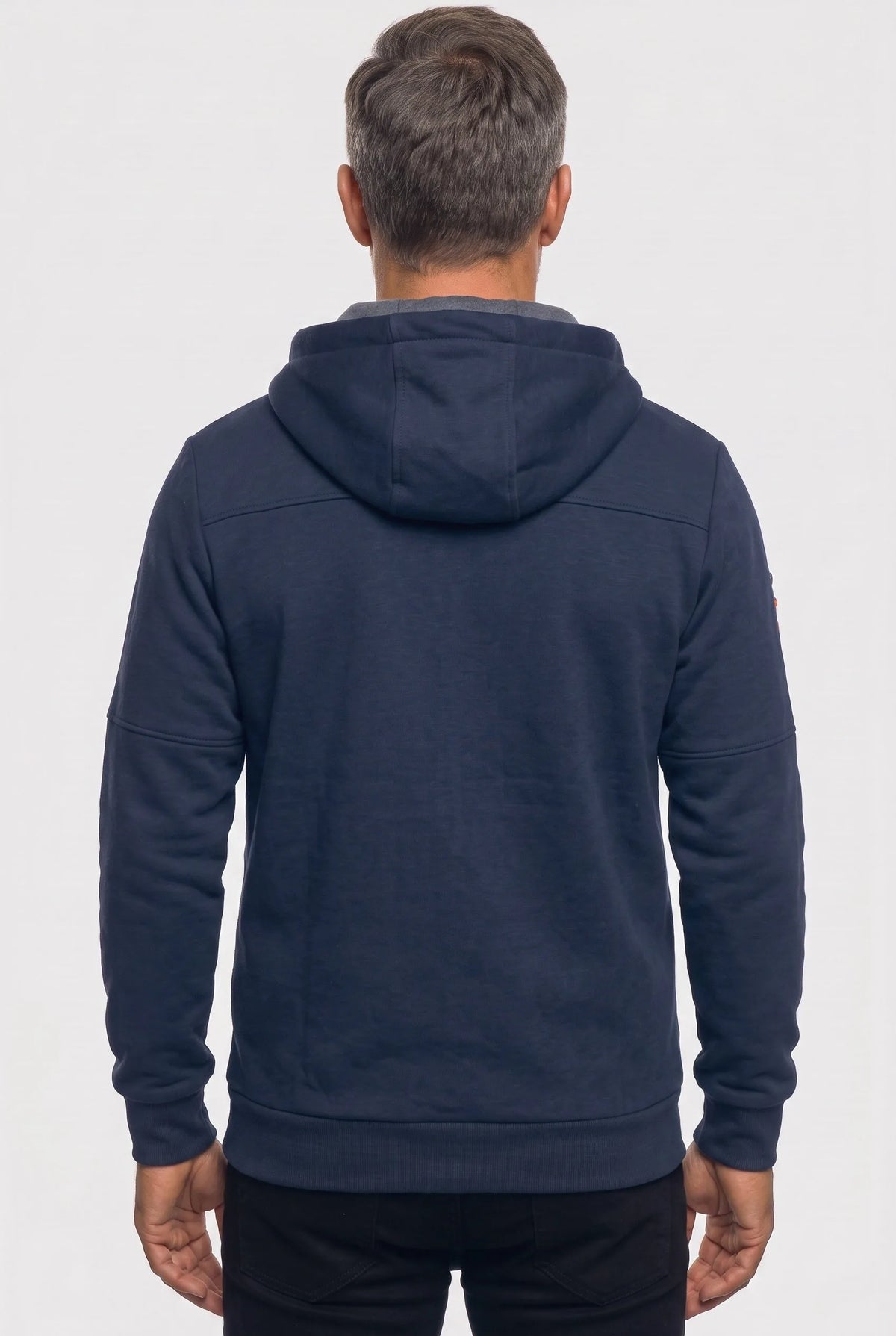 Simon | Men's Full Zip Hoodie with Multiple Zip Pockets