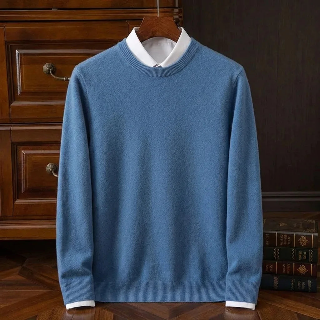 Alec | Men's Merino Wool Crew Neck Jumper