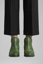 Leather Side Zip Ankle Boots for Women image 10