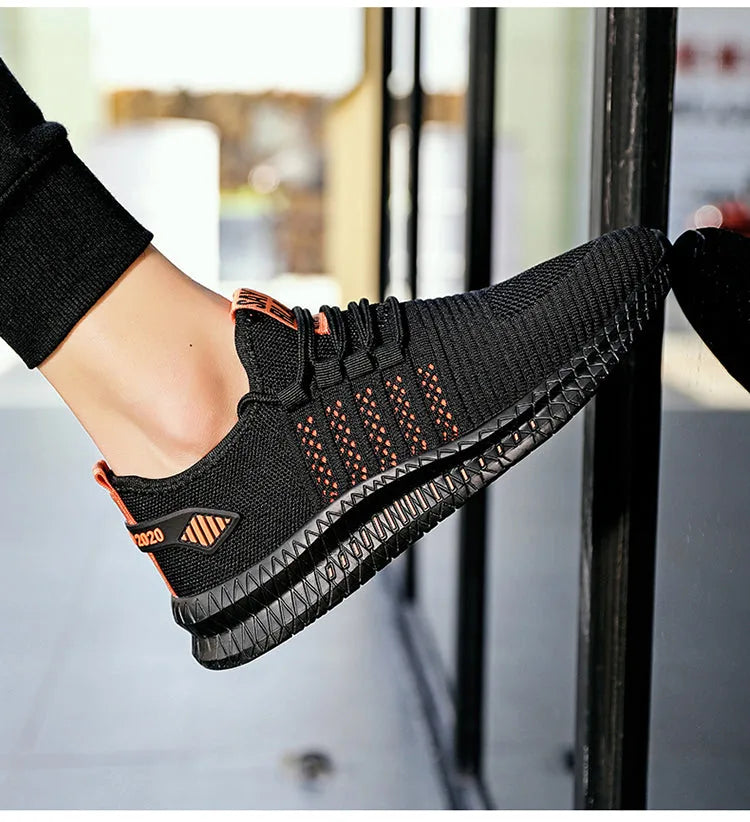 Martin | Lightweight Breathable Mesh Trainers for Men with Arch Support