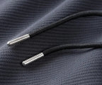 Men's Textured Zip-Up Tracksuit Set with Stand Collar image 15