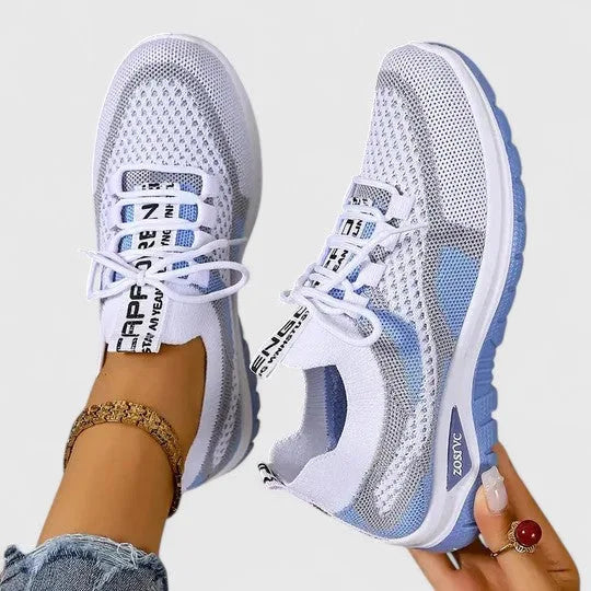 Orthopedic Knit Mesh Trainers with Arch Support for Women image 11