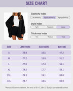 Oversized Lantern-Sleeve Knit Cardigan for Women image 27