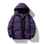 Men's Hooded Quilted Puffer Jacket for Winter image 10