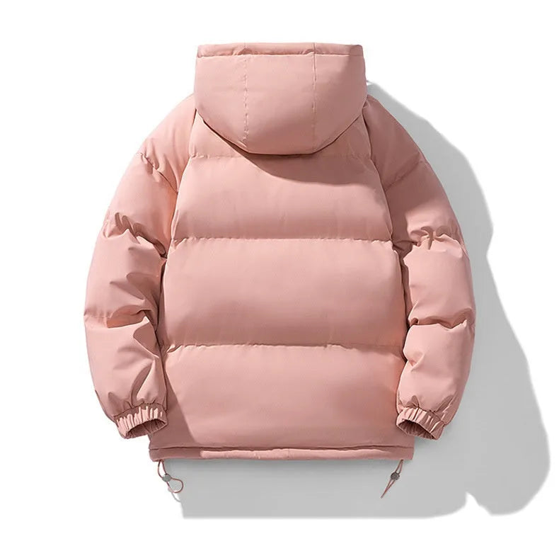 Men's Hooded Quilted Puffer Jacket for Winter image 14