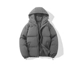 Men's Hooded Quilted Puffer Jacket for Winter image 16