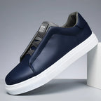 Men's Vegan Leather Slip-On Comfort Trainers image 14